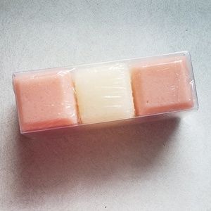 Natural Coconut Sugar Scrub Cube 3 pack